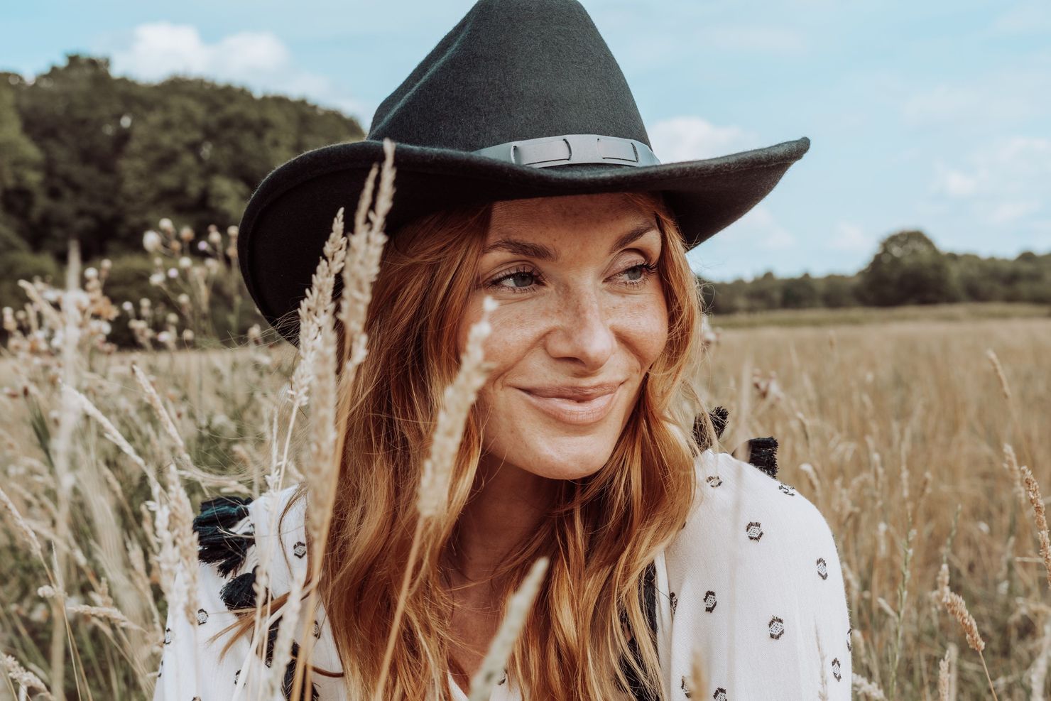 Cowgirl Sunset Wranger Cap