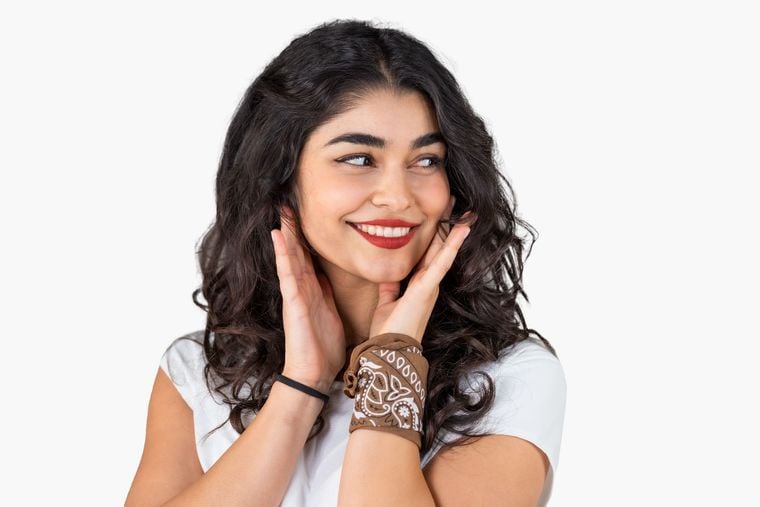 Bandana on the wrist Bandana on the wrist