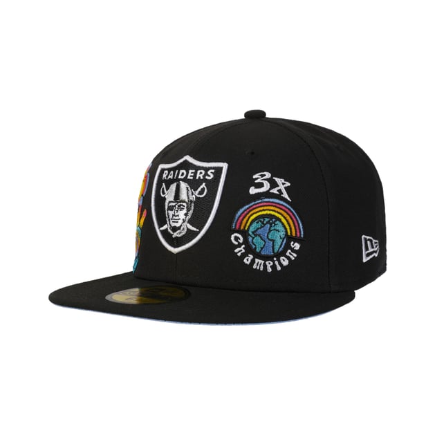 59Fifty NFL Raiders Champions Cap by New Era - £33.95