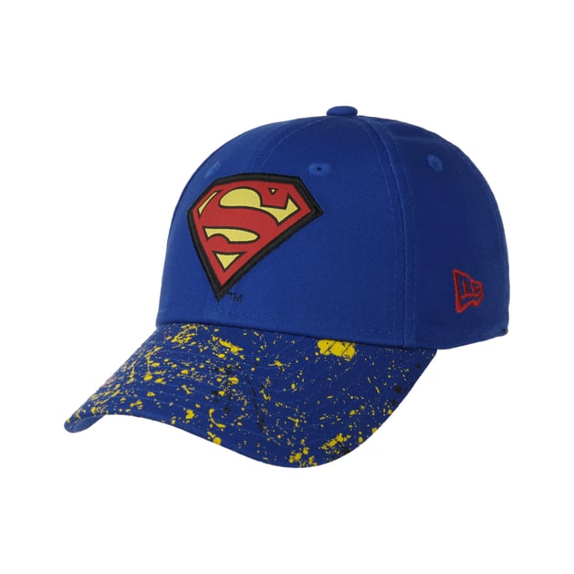 9Forty Kids DC Paint Splat Superman Cap by New Era