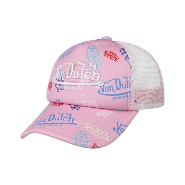 Atlanta Logo All Over Trucker Cap by Von Dutch - £23.95