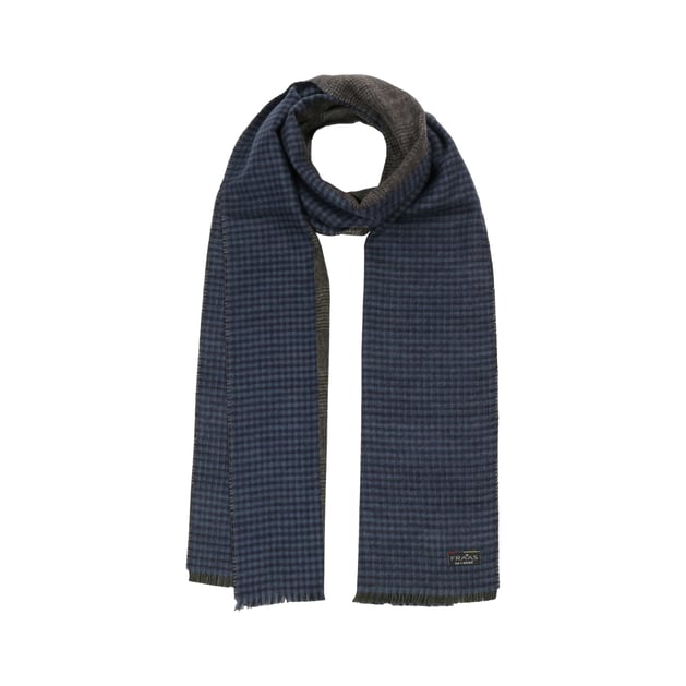 Cashmink Mini-Check Men´s Scarf by Fraas