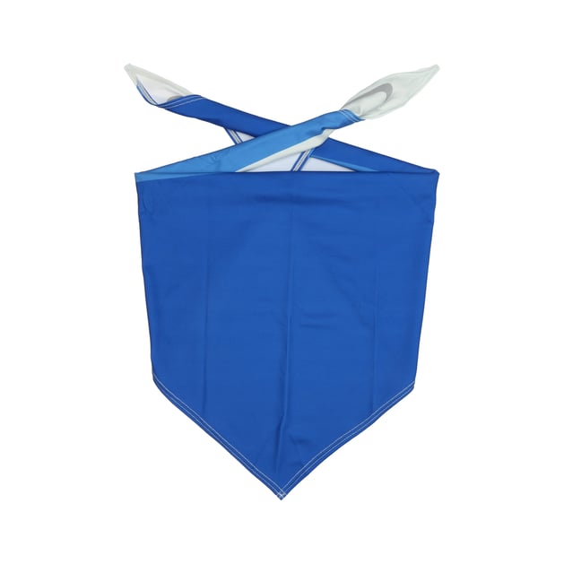 blue nike bandana