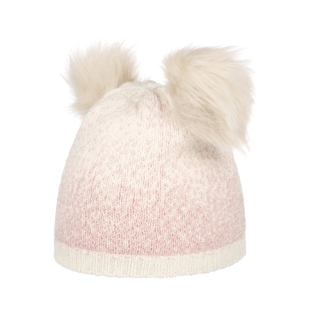 Lurex Girls Double Pompom Hat by maximo --> Shop Hats, Beanies