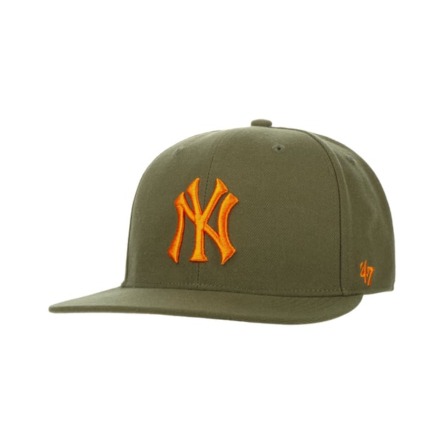 Olive green yankees hat on sale