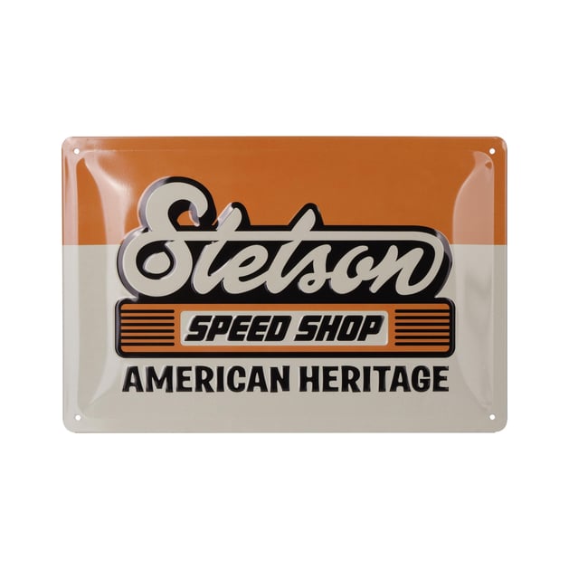 Retro Stash Sign Speed Shop Retro Metal Sign by Stetson - £20.00