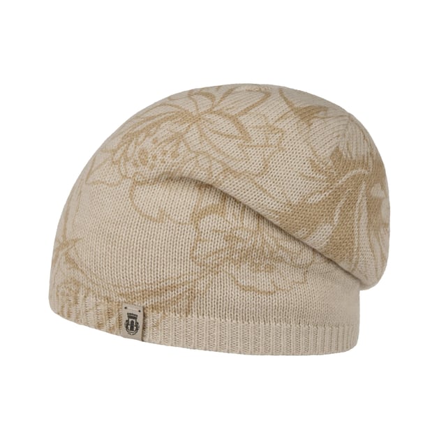 帽子 Sinoon Flower Beanie (Melange Grey) Supima Cotton Flower Beanie Hat by Roeckl - £53.95