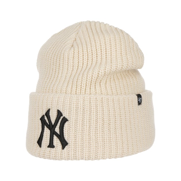 47 Brand Knit Beanie - Raised Cuff New York Yankees Noir